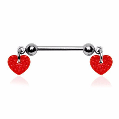 Selections of body jewelry for Valentine's Day