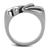 WildKlass Stainless Steel Minimalist Ring High Polished (no Plating) Women-WildKlass Jewelry