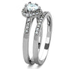 WildKlass Stainless Heart Steel Ring High Polished (no Plating) Women AAA Grade CZ Clear-WildKlass Jewelry