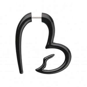 Heartbreaker Fake Hanging Taper-WildKlass Jewelry