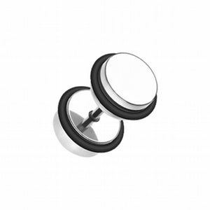 Basic Steel Fake Plug-WildKlass Jewelry