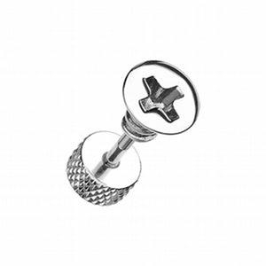 Screw Bolt Top Steel Fake Plug-WildKlass Jewelry
