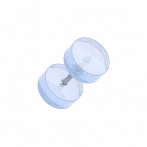 Translucent Acrylic Fake Plug-WildKlass Jewelry