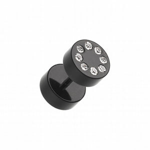 Multi Gem Solid Acrylic Fake Plug-WildKlass Jewelry