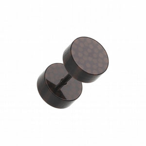 Coco Dots Acrylic Fake Plug-WildKlass Jewelry