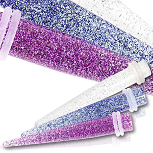UV Acrylic Metallic Glitter Taper-WildKlass Jewelry