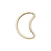 Heart Shaped & Moon Shaped Bendable Twist Hoop Ring-WildKlass Jewelry