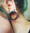 Supersize Flexible Silicone Double Flared Ear Gauge Tunnel Plug-WildKlass Jewelry