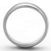WildKlass Stainless Steel Wedding Ring High Polished (no Plating) Unisex-WildKlass Jewelry