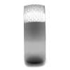 WildKlass Stainless Steel Ring High Polished Men-WildKlass Jewelry