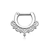 Celestial Filigree WildKlass Septum Clicker-WildKlass Jewelry