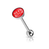 Good and Bad Words Barbell 316L Surgical Steel WildKlass Tongue Rings-WildKlass Jewelry