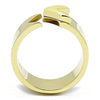 WildKlass Stainless Steel Ring IP Gold Women-WildKlass Jewelry