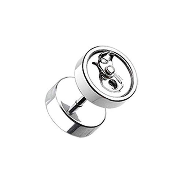 Soda Pop Can Steel WildKlass Fake Plug-WildKlass Jewelry