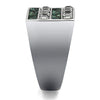 WildKlass Stainless Steel Ring High Polished Men Leather Assorted-WildKlass Jewelry