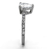 WildKlass Stainless Steel Western Ring High Polished (no Plating) Women AAA Grade CZ Clear-WildKlass Jewelry