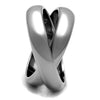 WildKlass Stainless Steel Ring High Polished Women-WildKlass Jewelry