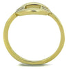 WildKlass Stainless Steel Ring IP Gold Women-WildKlass Jewelry
