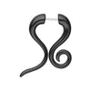 Elegant Swirl Fake Hanging WildKlass Taper-WildKlass Jewelry