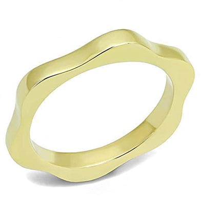 WildKlass Stainless Steel Ring IP Gold Women-WildKlass Jewelry