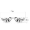 WildKlass Stainless Steel Ring High Polished Women-WildKlass Jewelry