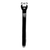 WildKlass Stainless Steel Ring IP Black Women AAA Grade CZ Clear-WildKlass Jewelry