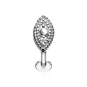 Marquise Sparkle WildKlass Steel Labret-WildKlass Jewelry