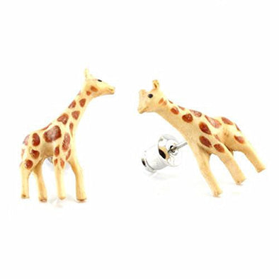 Giraffe WildKlass Makerpin Earring Studs-WildKlass Jewelry