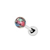 316L Stainless Steel WildKlass Cartilage Earring with Synthetic Stone-WildKlass Jewelry