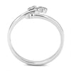 WildKlass Stainless Steel Ring No Plating Women AAA Grade CZ Clear-WildKlass Jewelry