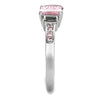 WildKlass Stainless Steel Ring High Polished (no Plating) Women AAA Grade CZ Rose-WildKlass Jewelry