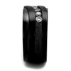 WildKlass Stainless Steel Ring IP Women AAA Grade CZ Clear-WildKlass Jewelry