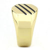 WildKlass Stainless Steel Ring IP Gold Women-WildKlass Jewelry