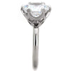 WildKlass Stainless Steel Ring High Polished (no Plating) Women AAA Grade CZ Clear-WildKlass Jewelry