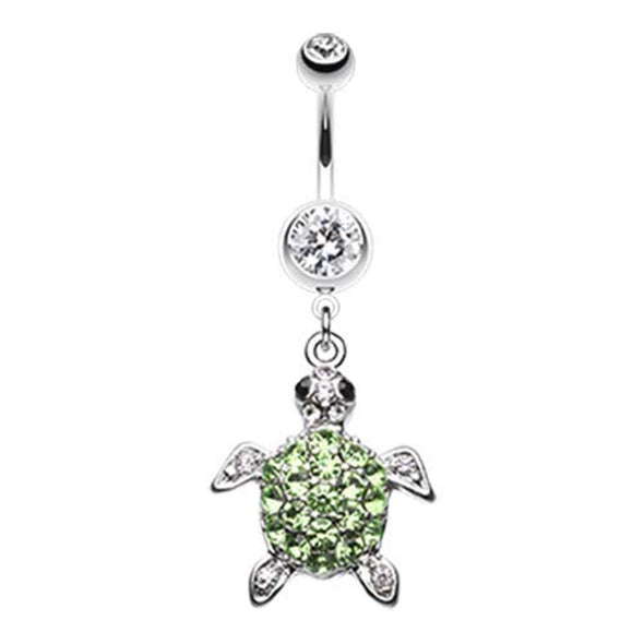 Under The Sea Turtle WildKlass Belly Button Ring-WildKlass Jewelry