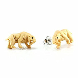 WildKlass Saber Tooth Makerpin Earring Studs-WildKlass Jewelry