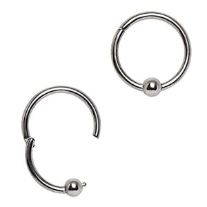 316L Stainless Steel WildKlass Captive Bead Clicker Ring-WildKlass Jewelry