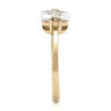 WildKlass Stainless Steel Ring IP Rose Gold Women AAA Grade CZ Clear-WildKlass Jewelry