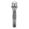 WildKlass Stainless Steel Ring High Polished (no Plating) Women AAA Grade CZ Clear-WildKlass Jewelry