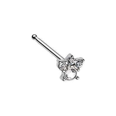 Royal Majestic WildKlass Nose Stud Ring-WildKlass Jewelry