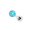 316L Stainless Steel WildKlass Cartilage Earring with Synthetic Stone-WildKlass Jewelry