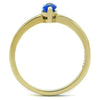 WildKlass Stainless Steel Ring IP Gold Women Synthetic Montana-WildKlass Jewelry