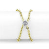 WildKlass Stainless Steel Ring IP Gold Women AAA Grade CZ Clear-WildKlass Jewelry