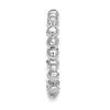 WildKlass Stainless Steel Ring High Polished Women AAA Grade CZ Clear-WildKlass Jewelry
