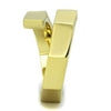 WildKlass Stainless Steel Ring IP Gold Women-WildKlass Jewelry