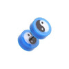 Ying Yang Retro UV Acrylic Fake WildKlass Plug-WildKlass Jewelry