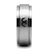 WildKlass Stainless Steel Ring High Polished Men-WildKlass Jewelry