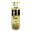 WildKlass Stainless Steel Ring IP Gold Men AAA Grade CZ Clear-WildKlass Jewelry