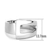 WildKlass Stainless Steel Ring High Polished Women-WildKlass Jewelry