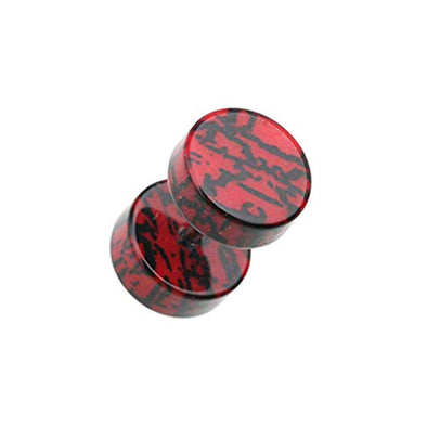 Digital Camouflage Acrylic WildKlass Fake Plug-WildKlass Jewelry